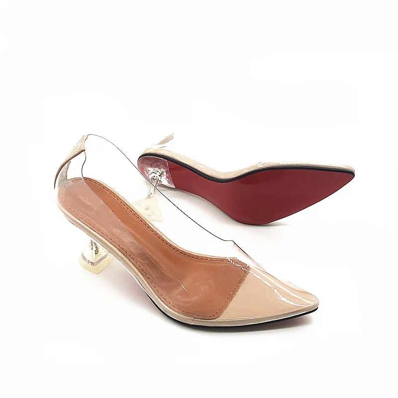 Женская обувь со стразами Туфли на высоком каблуке для женщин Элегантная и