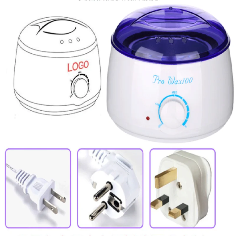 

Wax Heater Depilation Wax Dipping Pot Hair Removal Warmer Machine Waxing Kit Removing Unwanted Hairs In Legs Whole Body Parts