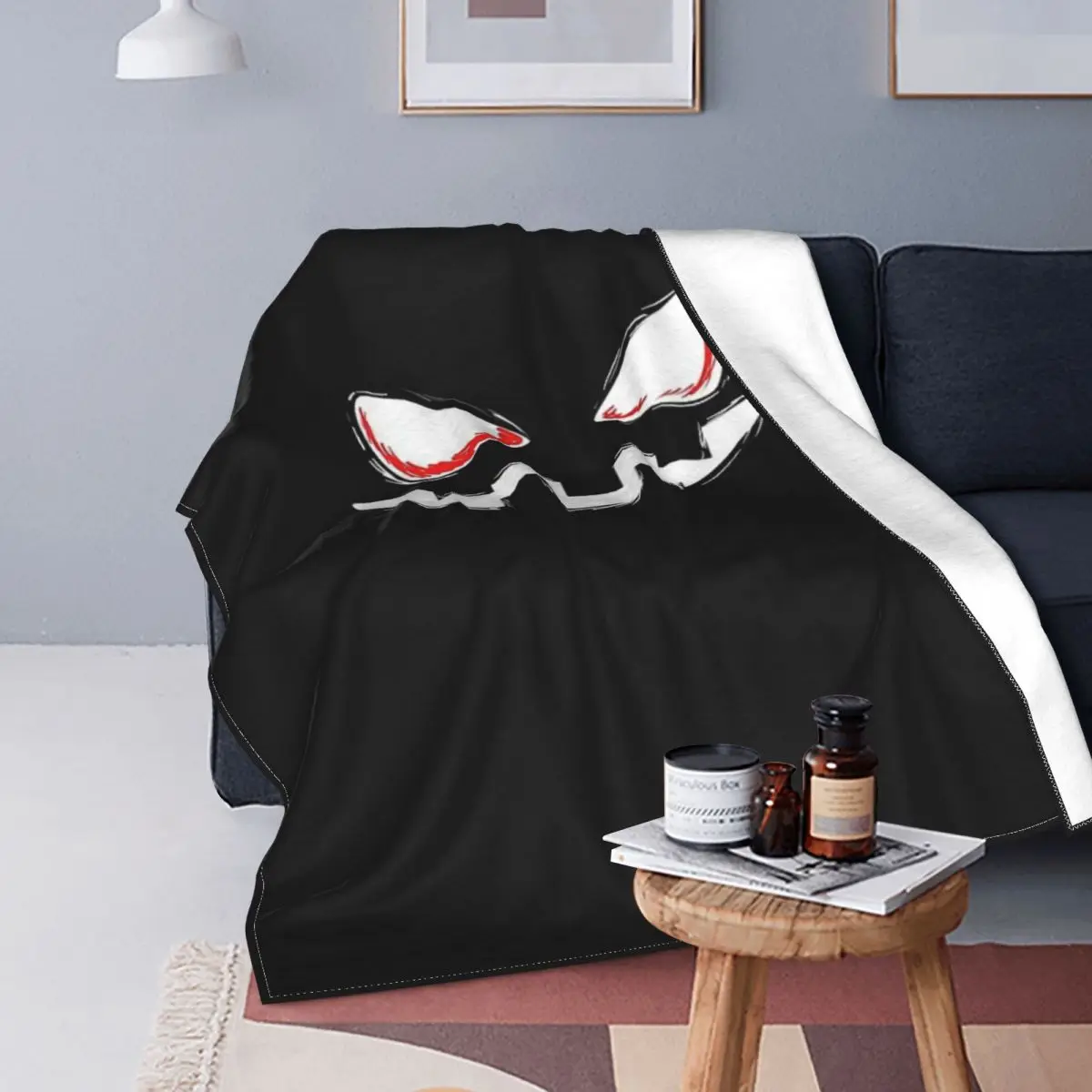 

Manta de Halloween mata 2, para cama colcha a cuadros, manta de playa con capucha, toalla de playa de lujo