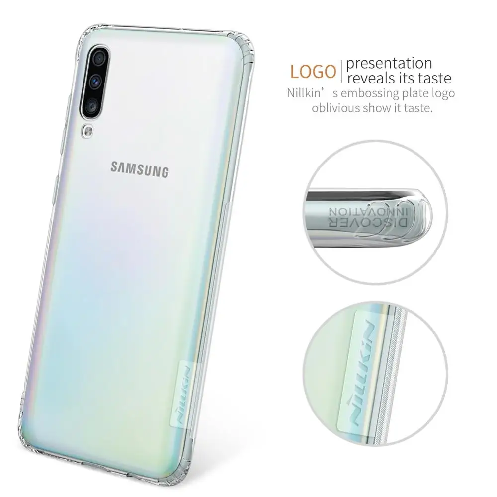Чехол Nillkin из ТПУ для Samsung Galaxy A70s A50s A30s A70 A50 A30 мягкий чехол 0 6 мм задняя крышка