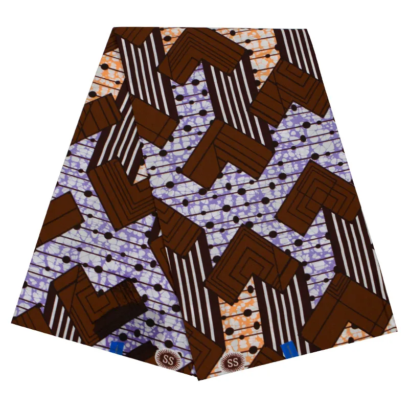 Африканская ткань с принтом воска из полиэстера Анкары новинка настоящая