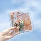 Прозрачный чехол для ручек INS, хит продаж, портативная водонепроницаемая сумка большой вместимости из ПВХ сделай сам, держатель для фотографий, корейские Канцтовары