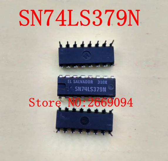 

10 шт./50 шт. Бесплатная доставка SN74LS379N SN74LS379N HD74LS379P HD74LS379 74LS379 74LS379 DIP-16