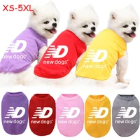 dog clothes for small dogs pomeranian cute printed pets tshirt puppy dog clothes pet cat vest cotton tshirt pug apparel costumes