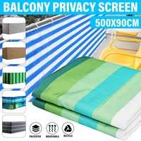home balcony privacy screen with grommets fence deck shade sail yard cover uv sunblock wind child safe protection summer supply