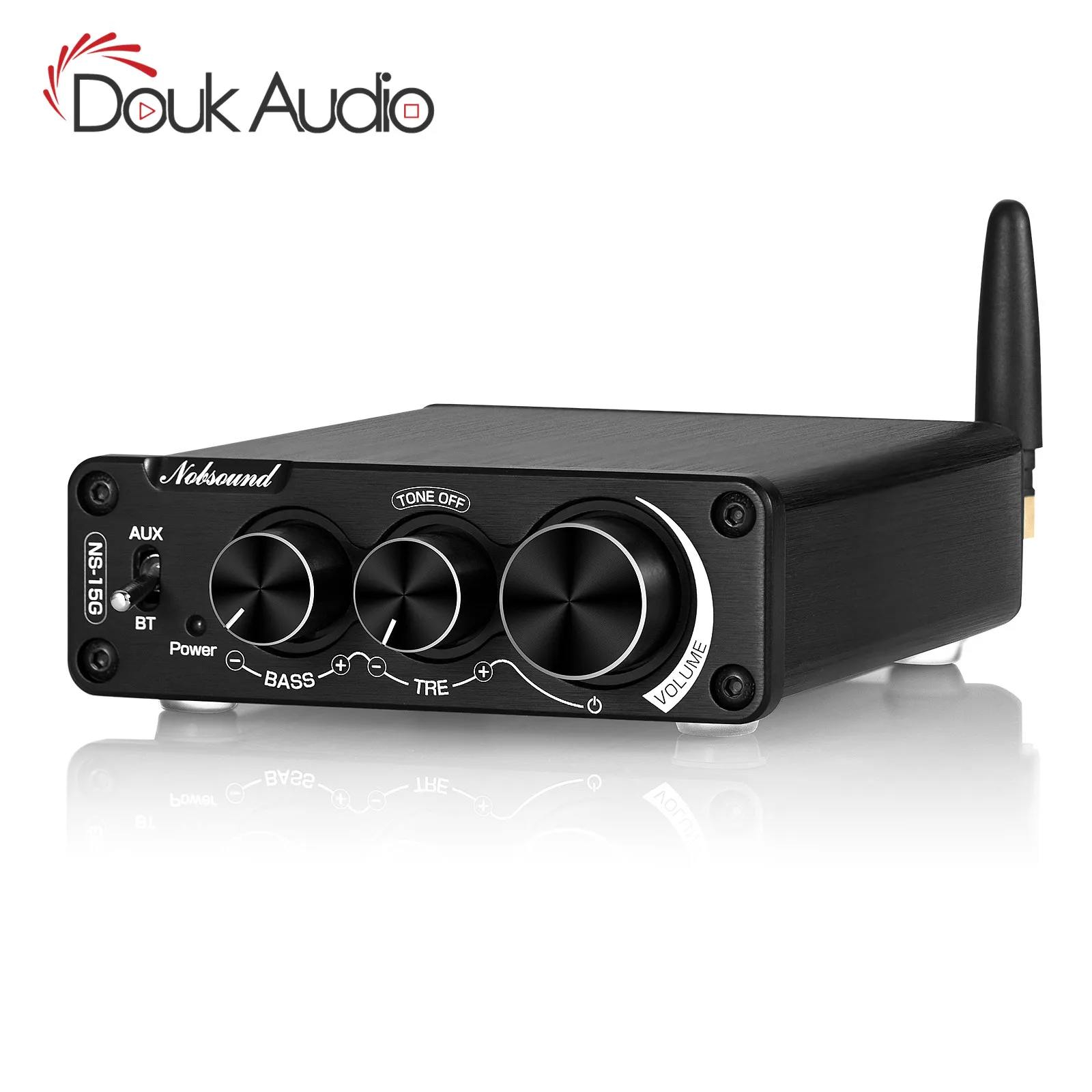 

Цифровой аудио усилитель Nobsound Mini TPA3116, Hi-Fi Bluetooth 5,0 класса D стерео усилитель мощности 100 Вт * 2