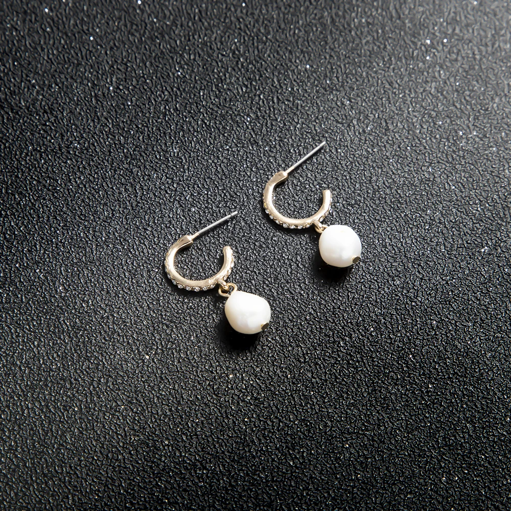 2020 ювелирные изделия трендовые серьги в стиле барокко Пресноводный Жемчуг капля