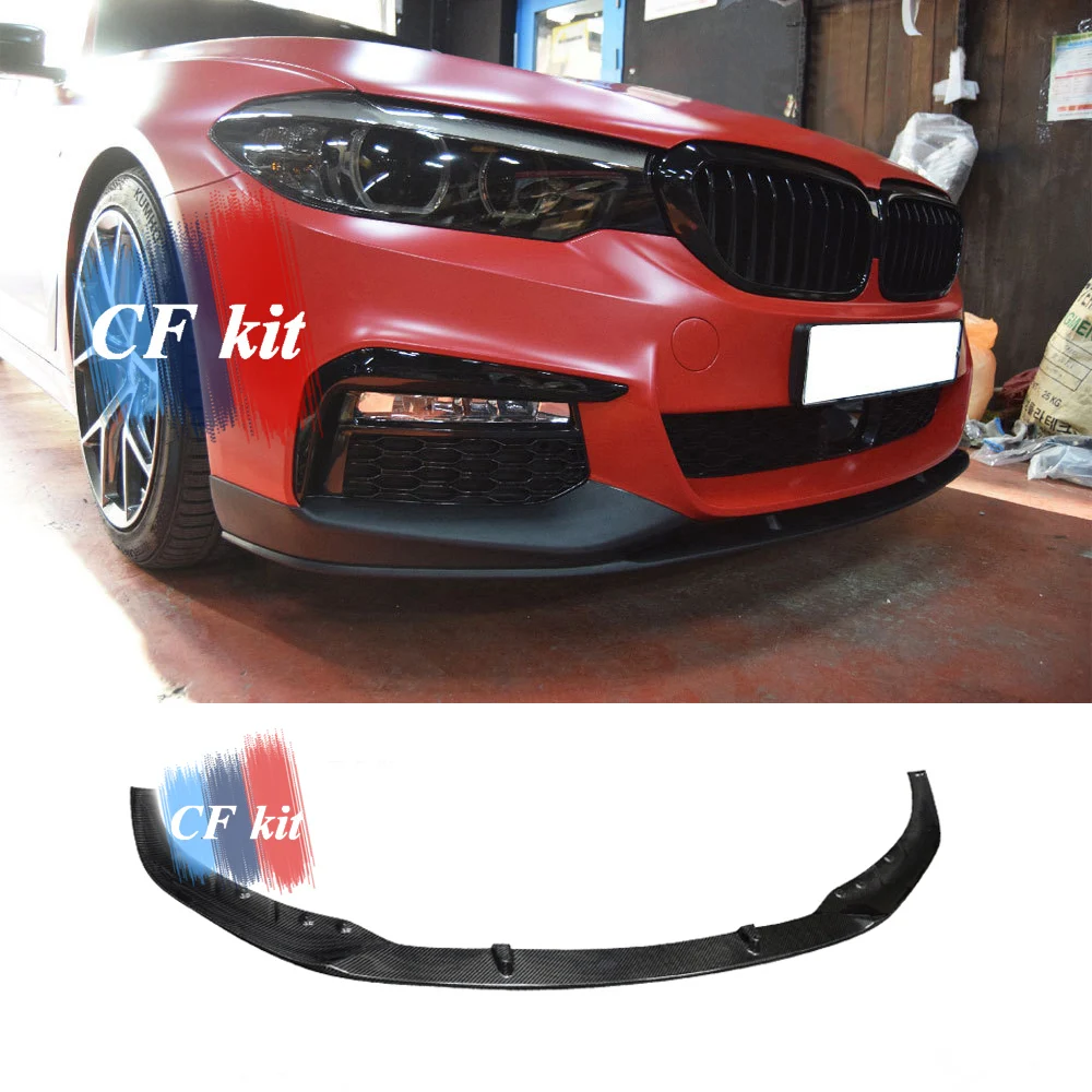 Бампер передний из углеродного волокна CF Kit для BMW 5 Series G30 G31 спойлер на бампер