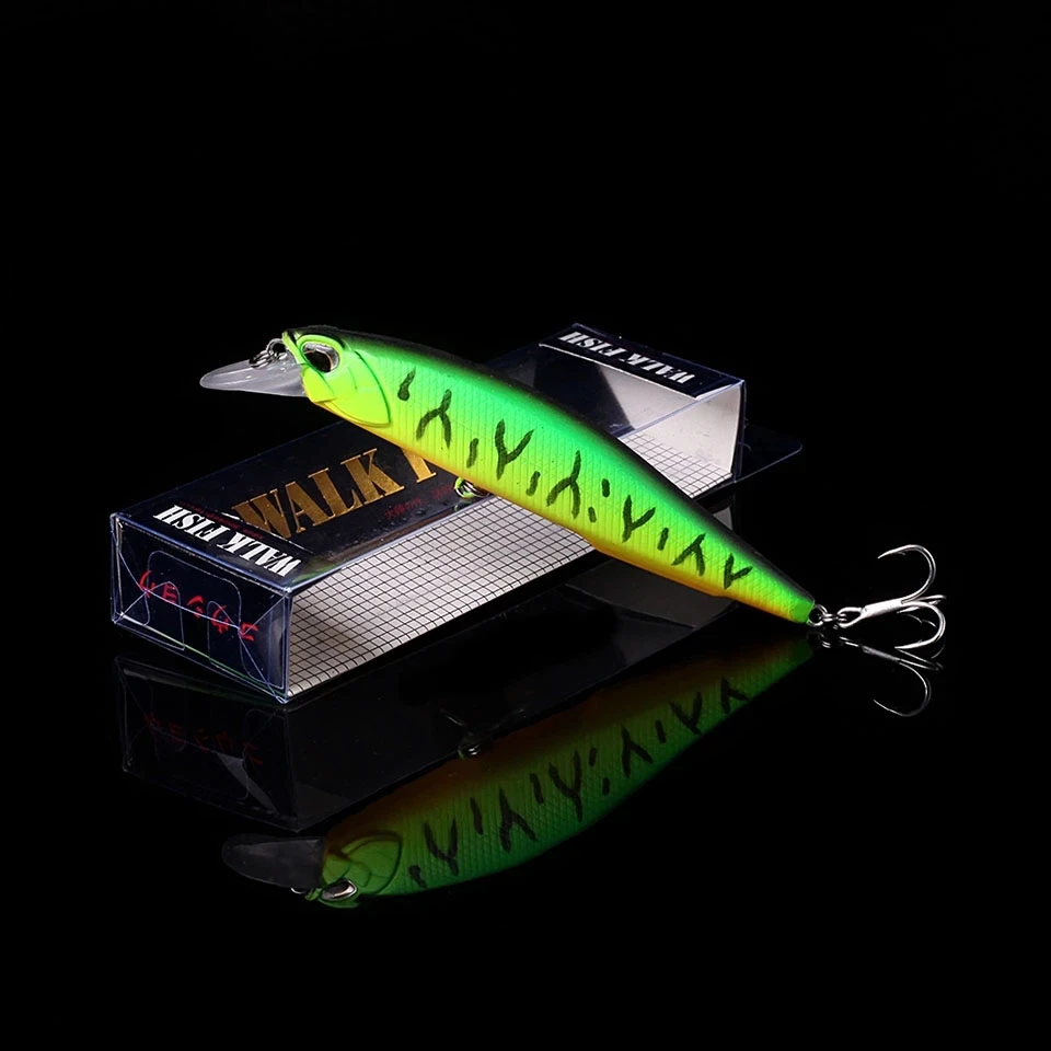 WALK FISH 1 шт. 11 см 13 9 г приманка в виде гольяна кренкбейт искусственный Воблер для