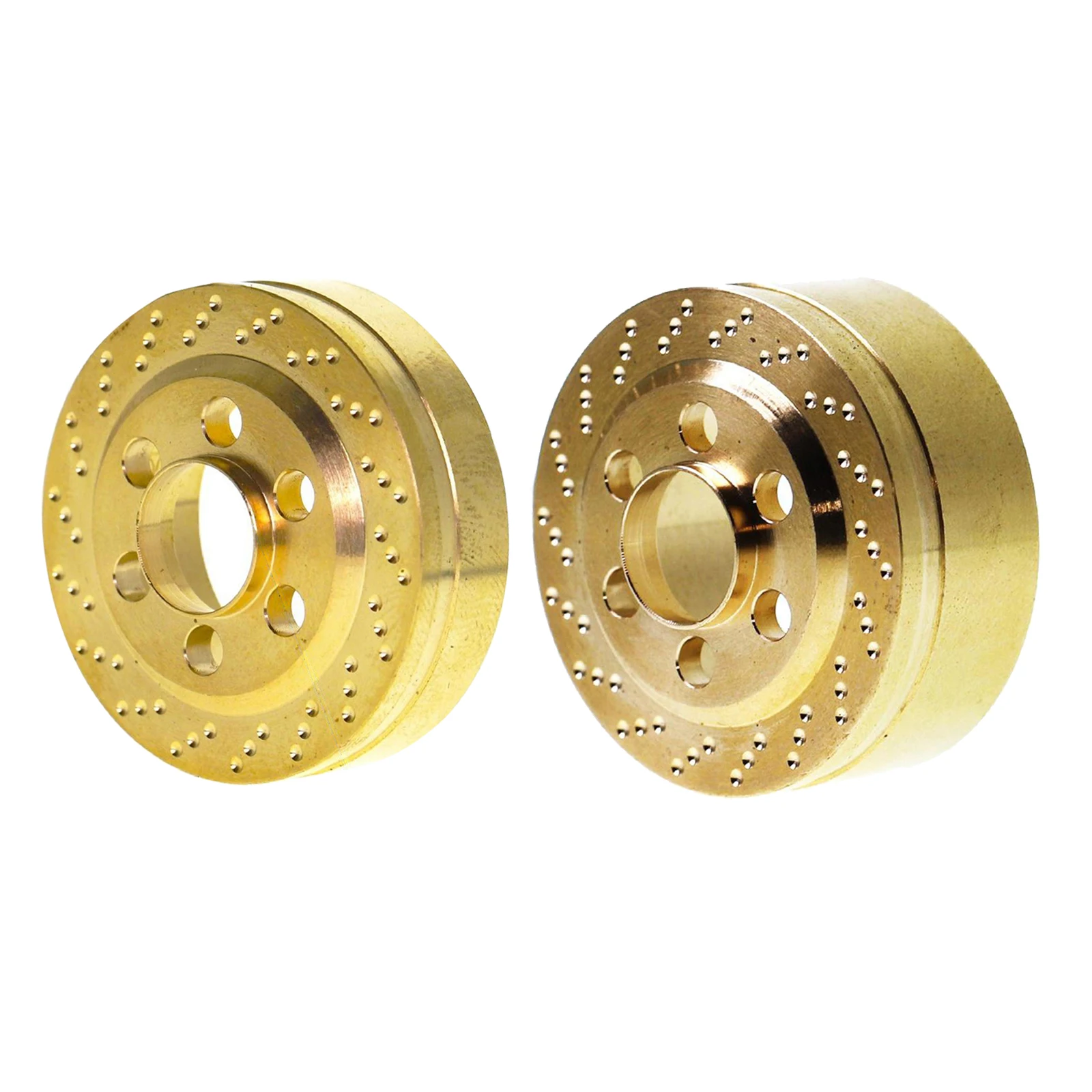 

Brass RC Wheel Rim Internal Counterweight Upgrade Parts Replacements Parts Spare Parts Durable 37mm Diameter