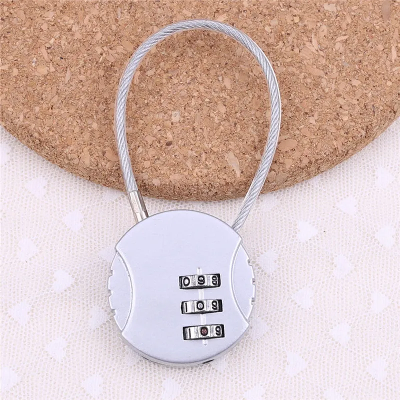 1 шт. мини замок для чемоданов с 3 цифрами 21B|Принадлежности путешествия| |