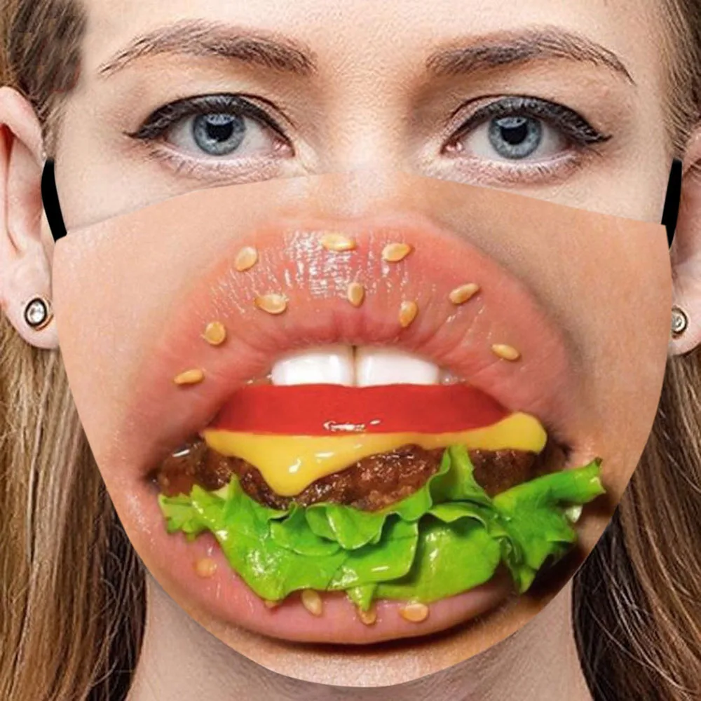 Дышащая Маска для взрослых на Хэллоуин Пылезащитная косплея женщин сексуальный