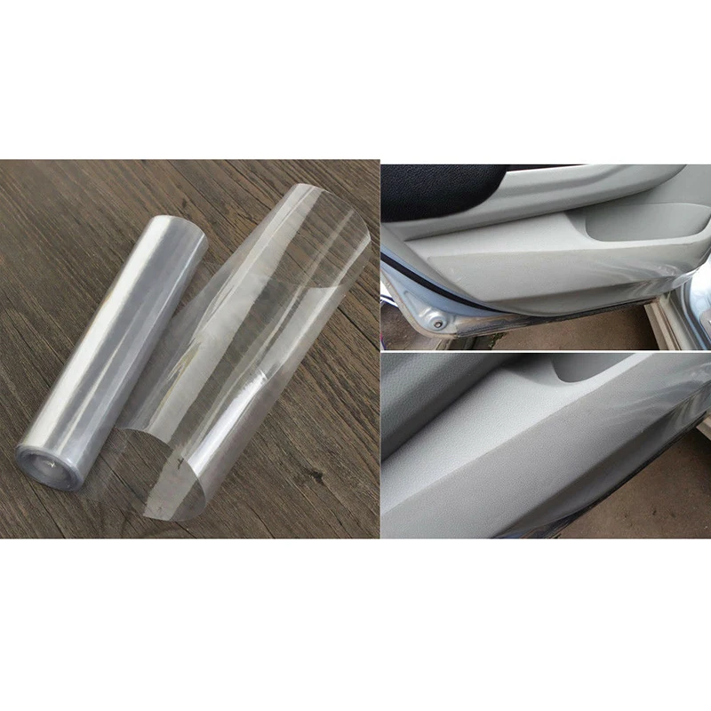 

Clear Car Protection Film Car Edge Paint Vinyl 300*15cm Anti-Scratch OPVC Accessories