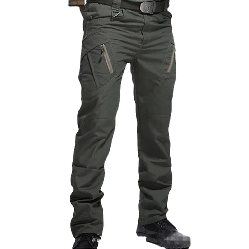 Four seasons wearable tactical pants Multi Pocket overalls training pants waterproof camouflage pants outdoor pants men's pants