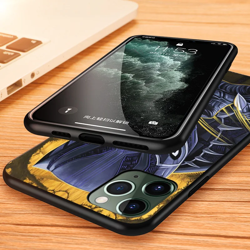 Силиконовый чехол из ТПУ для Apple iPhone 12 11 XS Pro Max Mini XR X 8 7 6 6S Plus 5 SE|Бамперы| |