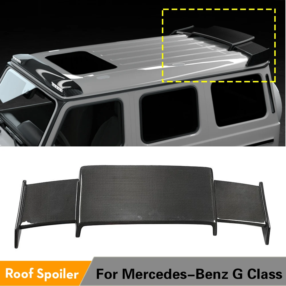 

Задний спойлер на крышу для Mercedes-Benz G Class Standard G500 G550 G63 AMG 2019 2020, задний спойлер из углеродного волокна