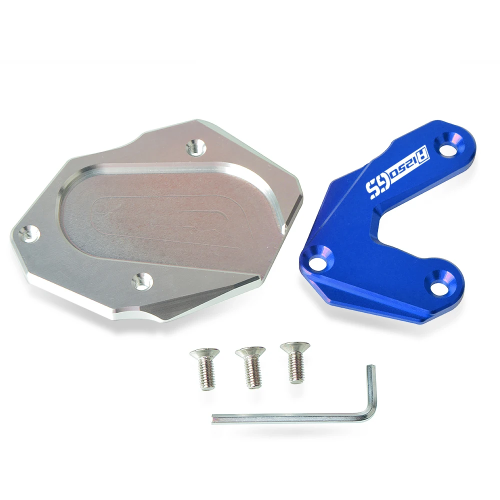 Motorcycle CNC Accessories Side Stand Pad Plate Kickstand Enlarger Support ExtensionFor BMW R1250 GS R1250GS AdventurE 2018-2019 |