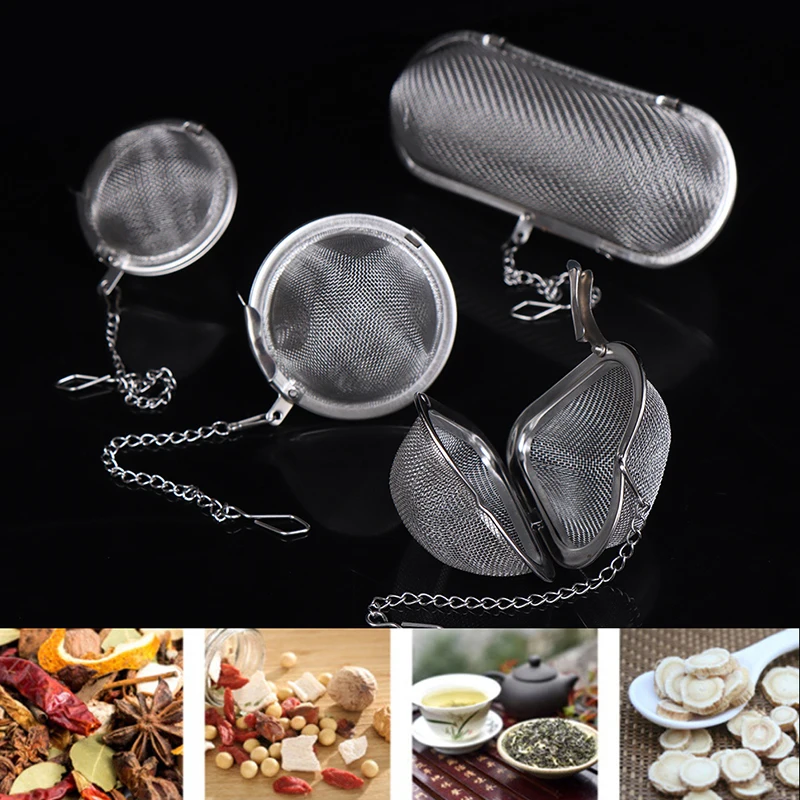 

Metal Tea Infuser Herbal Novelty Stainless Steel Strainer Filter Cold Spice Cook