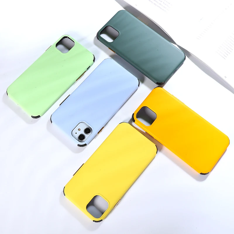 Силиконовый однотонный чехол для iPhone 11 SE 7 6 6S 8 Plus мягкий карамельных цветов чехлы