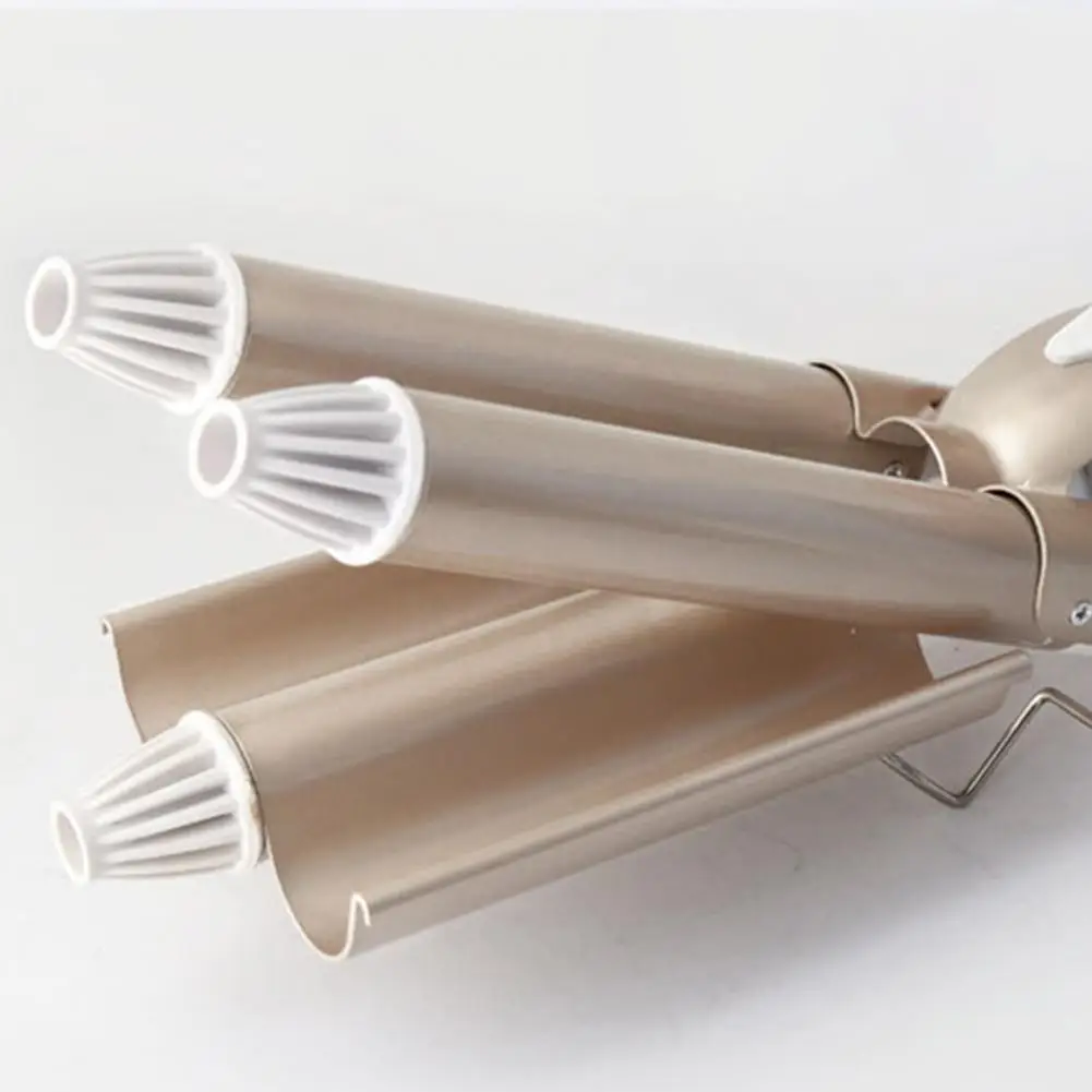 Женские щипцы для завивки волос с тремя трубками износостойкие профессиональные