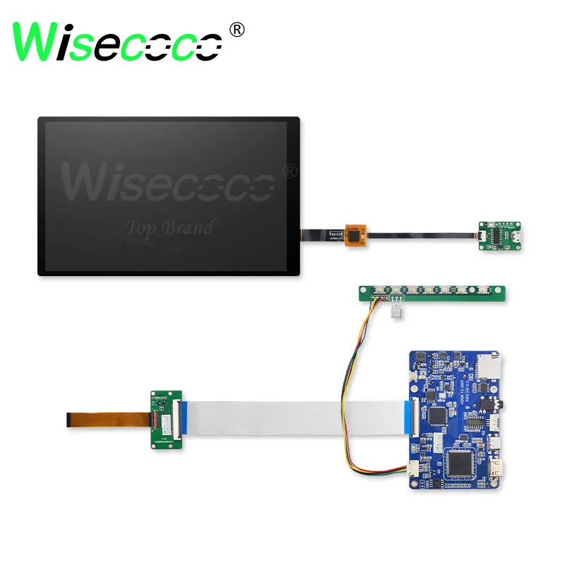 Landscape mode 7 inch 12001900  touch panel with HDMI type-c mipi driver board for pad tablet mini pc