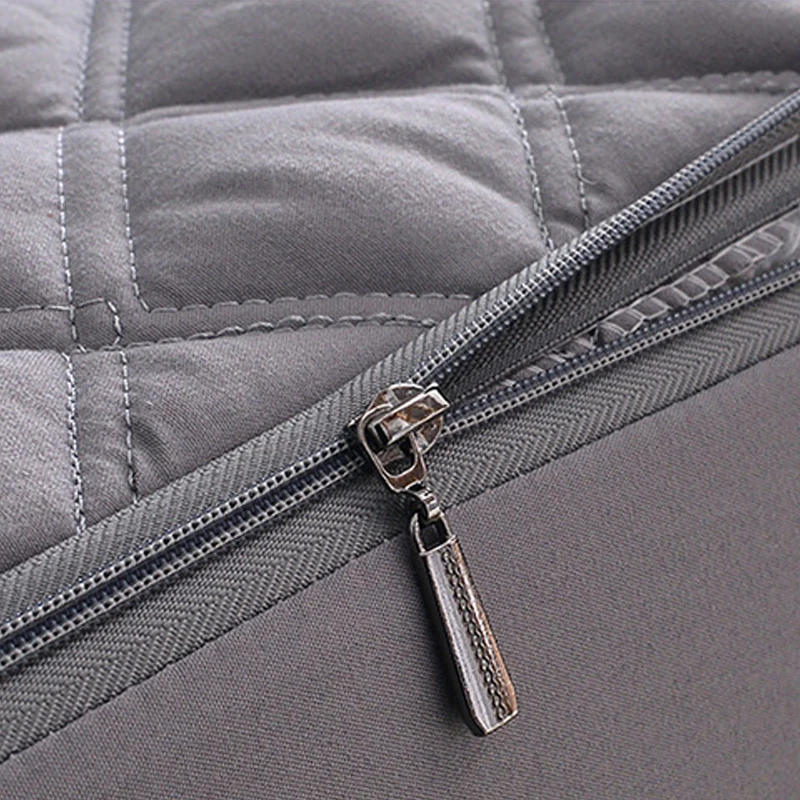 

Six-sided Protective Zipper Jacquard Mattress Protector Deep Pocket Matress Cover Machine Washable Mattress Pad Folding Mattress