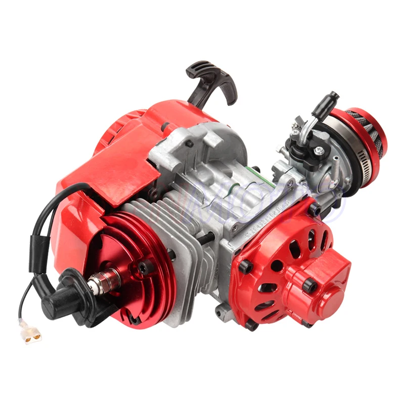 2-тактный двигатель 49cc с полным двигателем системой управления воздуха
