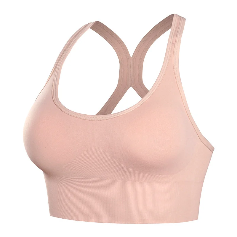 

Sports Underwear Adjustable Yoga Fitness Bra Sexy Fashion Sports Bras Breathable Wirefree Padded Push Up Sports Top Fitness Gym