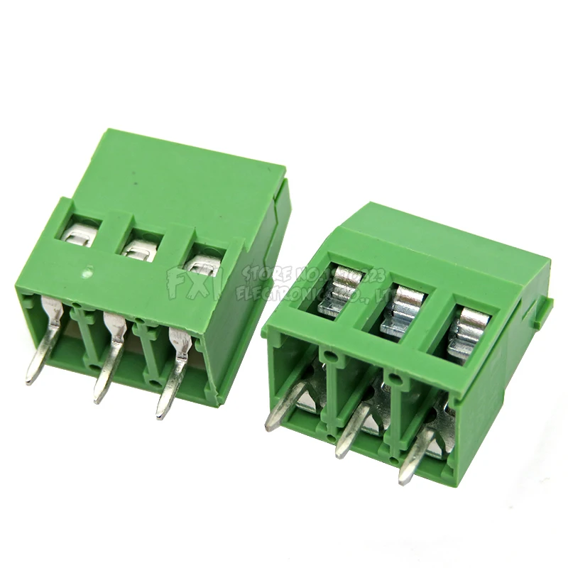 10 шт./лот KF129-5.08-3P 300 в 25 А винт 3 штыря 5,08 мм прямой штырь PCB винтовой блок 24-12A WG