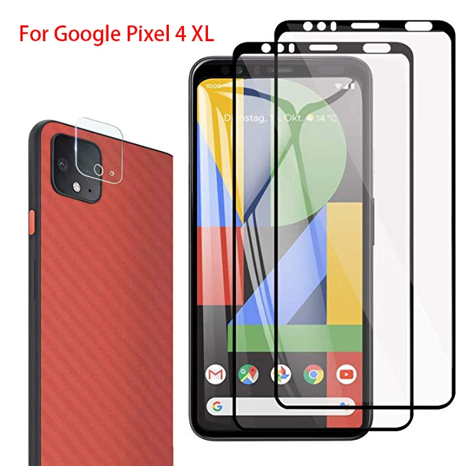 2 в 1 Защитная пленка для Google Pixel 4 камера XL закаленное стекло 4xl защитная задней
