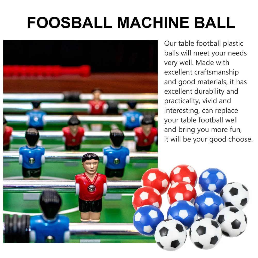 

12pcs Foosball Foosball Balls Table Football Replacement Props