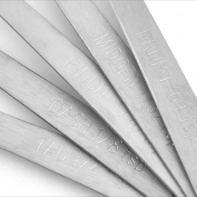 4/5 шт Нержавеющая сталь мерные ложки мини мерная ложка для соуса сухой или жидкой