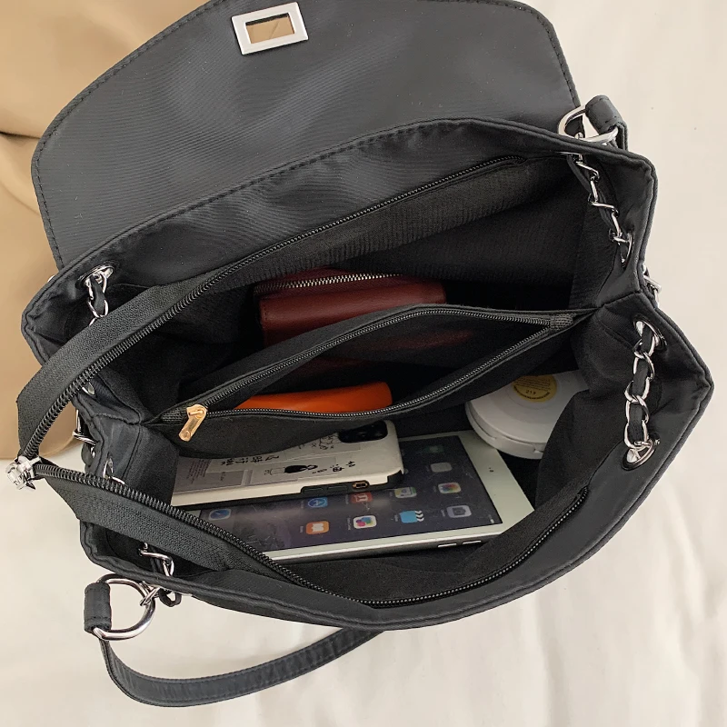 

YILIAN Large capacity women's bag 2021 new fashion Oxford cloth chain one-shoulder women's bag cross-slung all-purpose tote bag