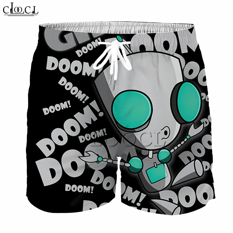 Футболки в стиле аниме Харадзюку с принтом Invader ZIM толстовка для мальчиков и