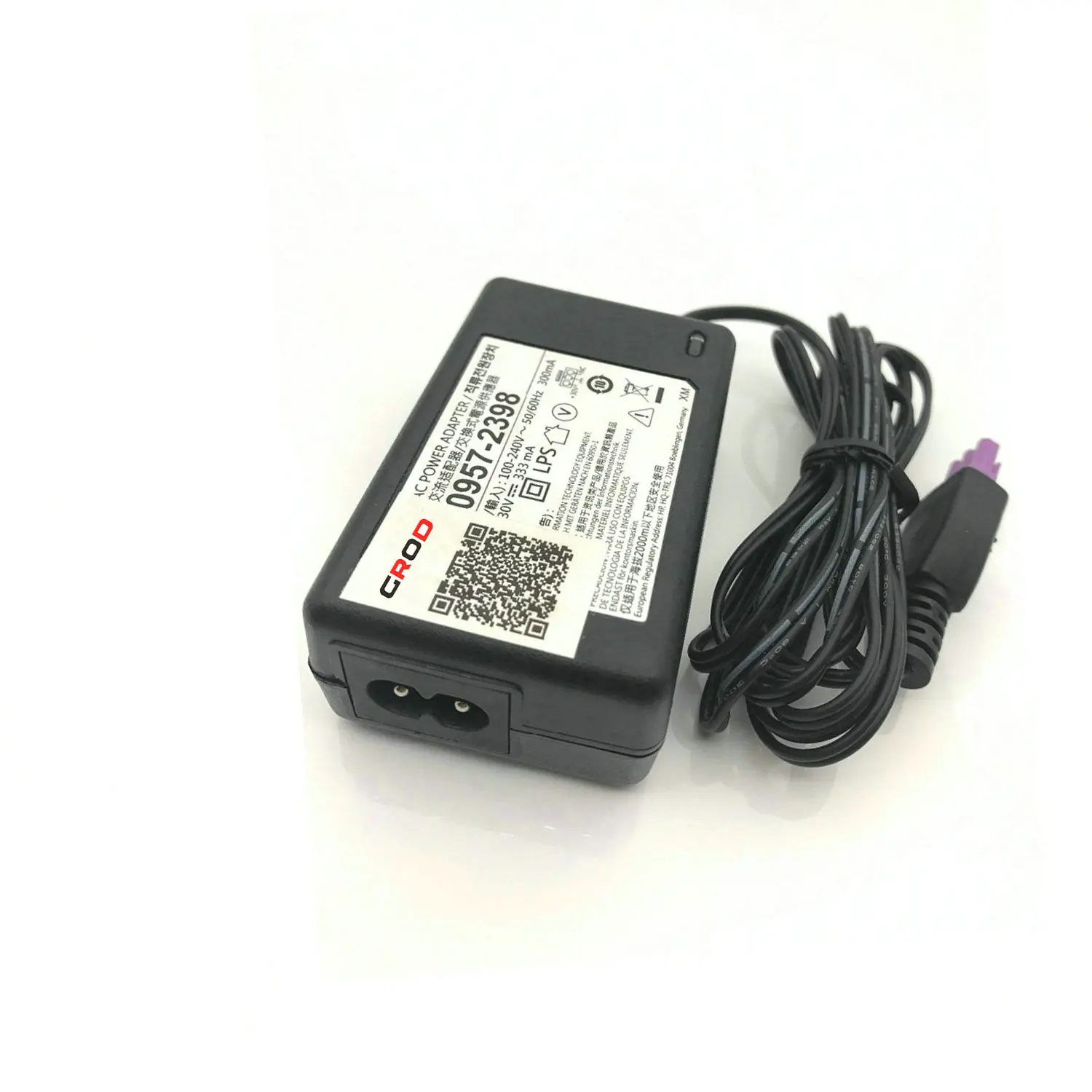 

0957-2290 0957-2286 0957-2398 AC Power Adapter Charger 100-240V 50/60Hz 300mA 30V 333mA for HP Deskjet 1050 1000 2050 2000 2060