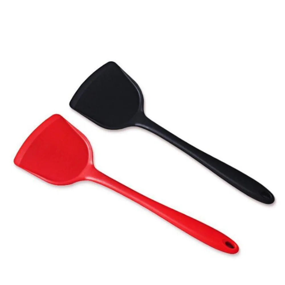 Silicone Kitchenware Cooking Utensils Spatula Turner Beef Meat Egg Kitchen Scraper Wide Pizza Shovel Non-stick Tool | Дом и сад