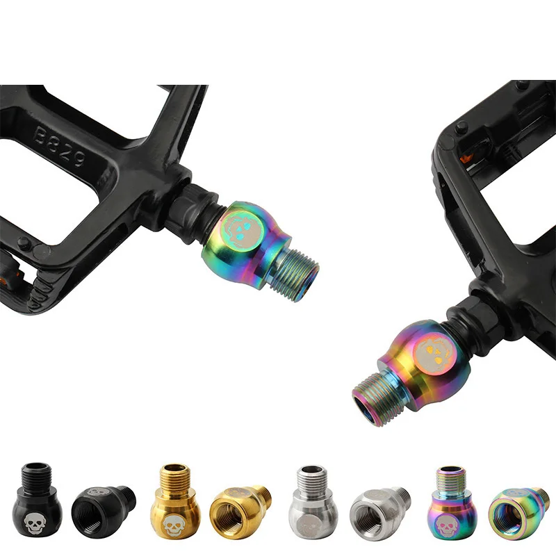 

1 Pair Road Bike Pedal Extenders Stainless Steel Spacers Lengthen Screw Bicycle Mtb Road Bicycle Pedal Accessories