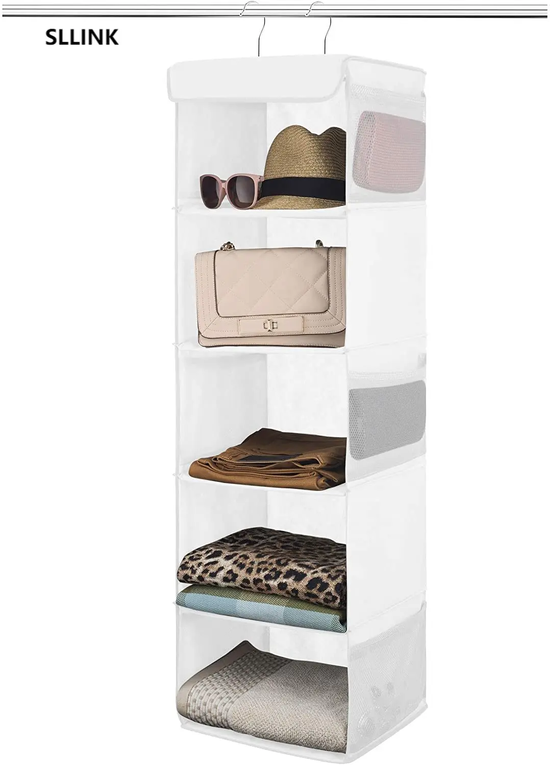 

5-Shelf Hanging Closet Organizer bedroom furniture