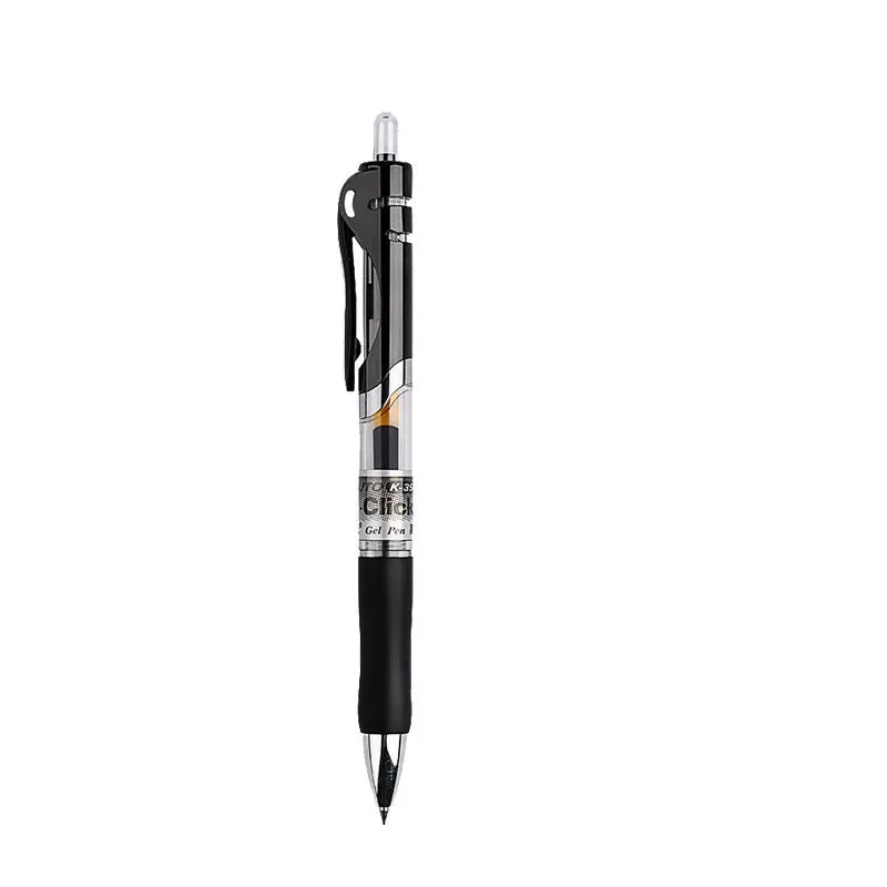 

5+20pcs Press Type Gel Pen 0.5mm Refill Ballpoint Signature Meeting Pen Black Red Blue 0.5mm