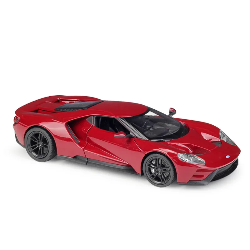 WELLY Модель автомобиля масштаб 1:24 2017 Ford GT имитатор литая Гоночная машина