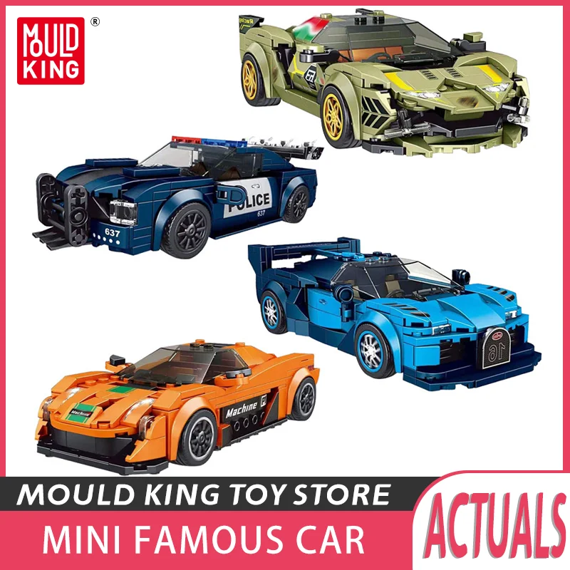 

MOULD KING Technical Toys Sport Racing Car Model With Display Box Assembly Block Collection High-Tech Bricks Kids Christmas Gift