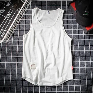 Men's short-sleeved vest 2020 new summer men's round neck printing short sleeve ins tide brand men's clothing 10 item image
