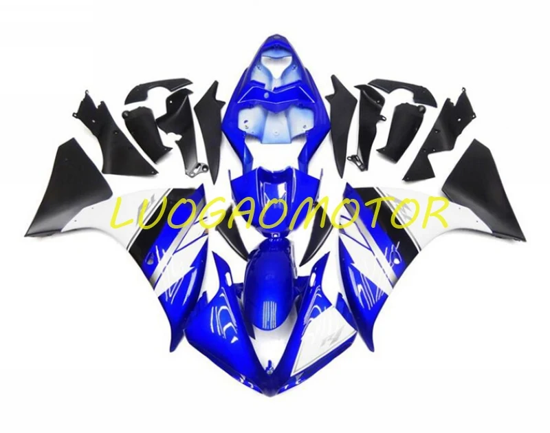 

Высококачественный комплект обтекателей, Обтекатели для кузова черного и синего цвета YAMAHA YZF 1000R1 09 10 11 YZF R1 YZFR1 2009 2010 2011