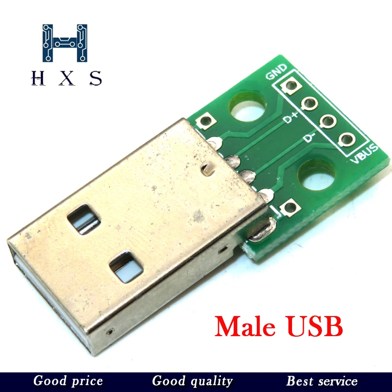 5 шт. Micro Mini USB A папа 2 0 3 мама B разъем интерфейс к 54 мм DIP PCB преобразователь адаптер