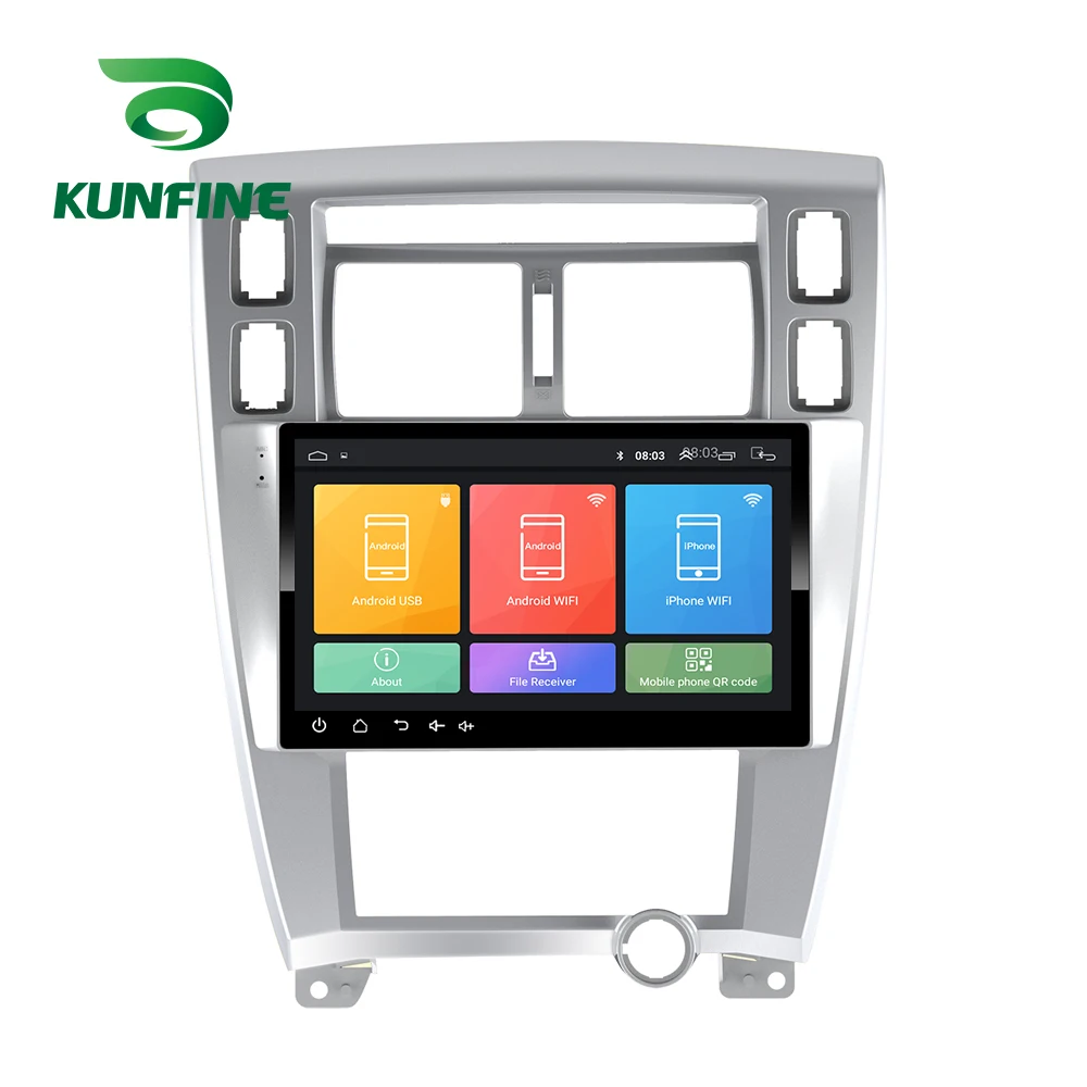 Восьмиядерный автомобильный DVD плеер Android 2006 с GPS навигацией стереопроигрыватель