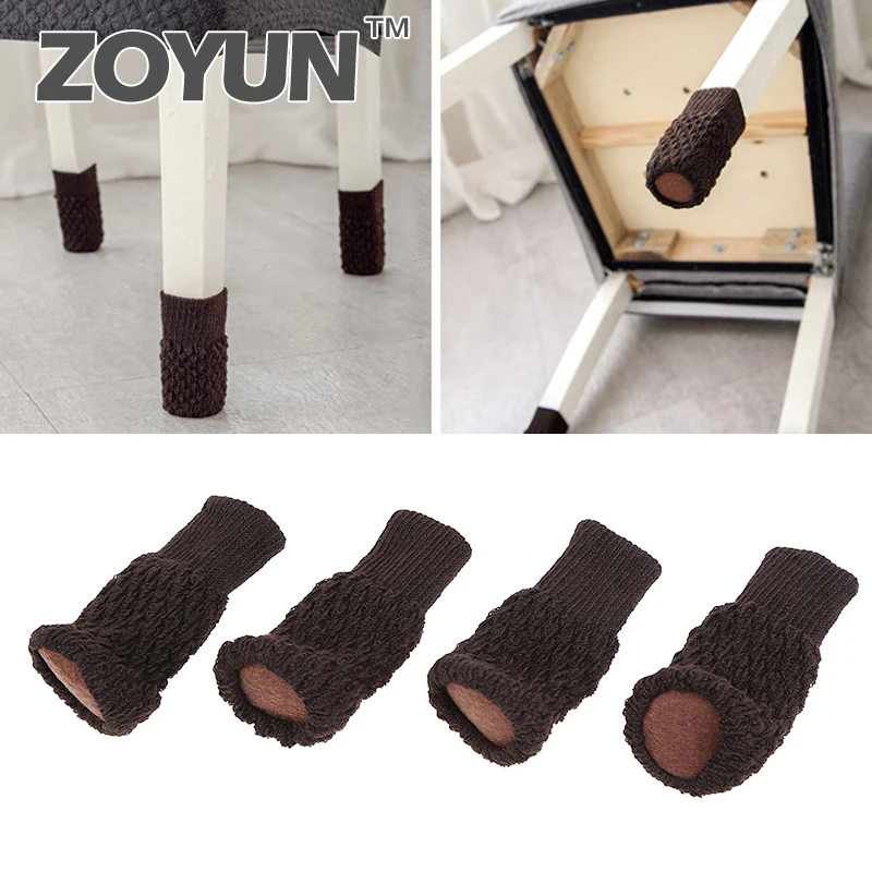 Носки ZOYUN для ножек стула тканевые перчатки защита пола вязаные шерстяные носки
