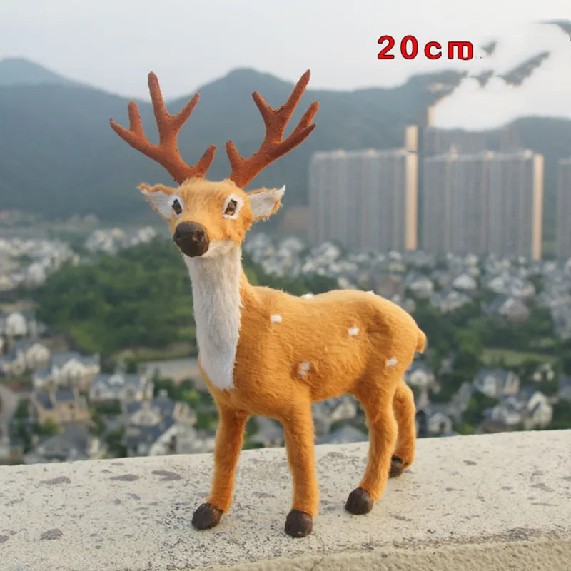 ZL3 Рождество олень моделирование лося Окно реквизит для обустройства
