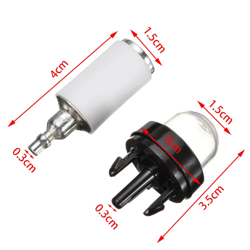 Садовая газонокосилка топливная линия фильтр праймер Buld комплект для кустореза