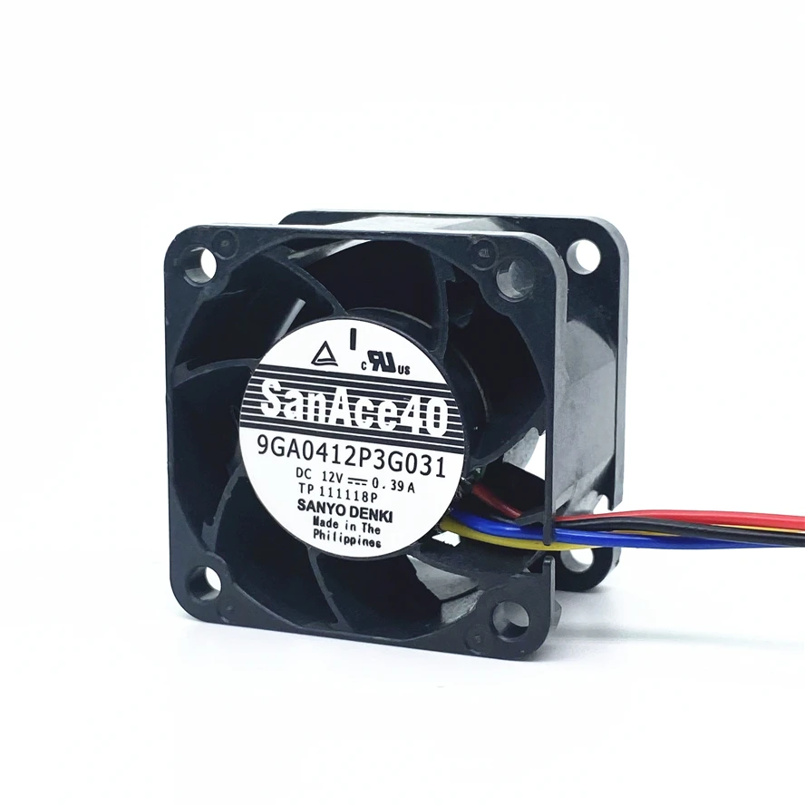 Новый серверный вентилятор San Ace 40 мм 4 см 4028 дюйма 40*40*28 чехол для сервера 9GA0412P3G031 12