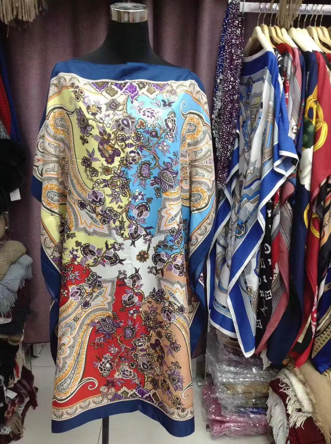 Длина платья: 100 см обхват груди: 140 африканская Дашики новый модный дизайн